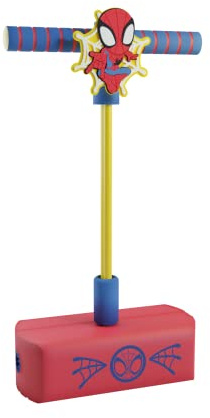 Rocco Giocattoli- Spidey pogo saltellante per Ginnastica Bambini, sviluppa attività motorie, Gioco all'aperto e al Chiuso, Multicolore, 20574942