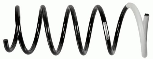 SACHS 2x Fahrwerksfedern Federn Vorne Länge: 378mm Außendurchmesser: 135mm 993 470