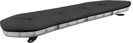 Ryme Automotive Puente de Iluminación LED HOMOLOGADO R65 Ámbar 980 mm. Emergencia Homologado Advertencia 10-30 V - 64W - 8 Funciones Barra Luz Emergencia Techo Vehículo