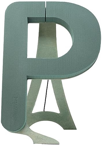 Flowerbox Oasis Steckschaum Bioline Buchstabe P 37cm Steckmasse Steckschwamm