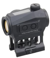 Vector Optics SCRD-SM45 Scrapper 1x22 SOL Rotpunkt Visier für Sport, Airsoft und Jagd, Luftgewehr, Ziel-Visier, Reflex-Visier, Red-Dot zum zielen