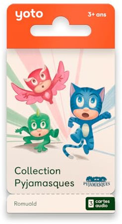 Yoto: Pack Collection Pyjamasques - Livres Audio pour Enfant en français à écouter sur conteuse veilleuse et boîte à Histoires pour Enfant Player et Mini, Premiers Super-héros 3-6 Ans