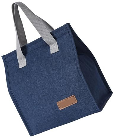 aqxreight Borsa Termica per Contenitore per Pranzo Al Sacco Isolata in Foglio di Alluminio di Grande capacità per Picnic da Viaggio in Ufficio da Lavoro