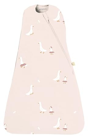 GUNAMUNA Swaddle Sleep Sack for Babies Infants and Toddlers, Easy Diaper Changes, 1.0 TOG, 0-3 Months, Tutu Goose