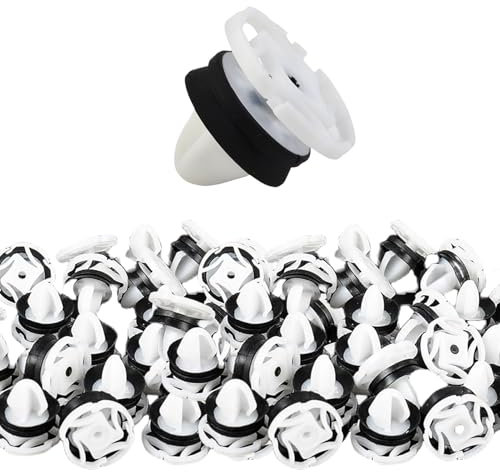 40 Pezzi Clip di Fissaggio Pannello Porta, 7703077476, Clips Auto, per Bagagliaio, Porta Interna, Pannello Di Rivestimento, per Peugeot 308 Citroen DS4 Renault Megane III E Laguna III
