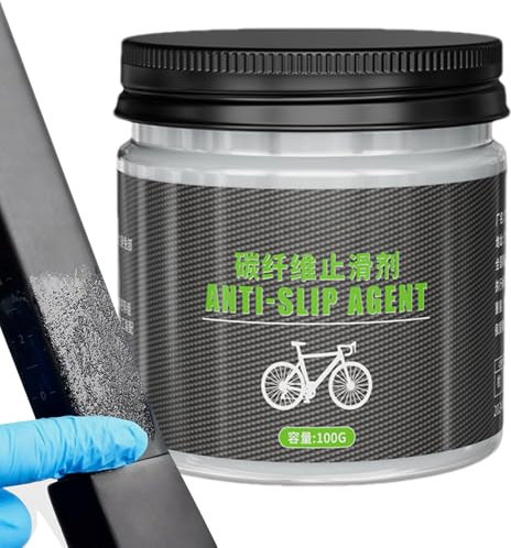 Carbonfaser-Fahrradschmiermittel, Carbonfaser-Fahrradfett,100g Anti-Rutsch-Fahrradfett - Fahrradschmiermittel, Multifunktionales Carbonfett, Armaturenfett Für Komponenten, Montagepaste Fahrrad Pflege