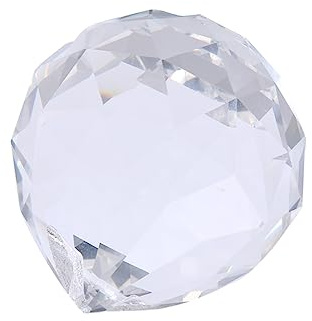TOYANDONA Kristall Lampenanhänger Kugel Transparent Facetten Kristallglas Dekoration Für Kronleuchter Fenster Haus Party DIY Zubehör