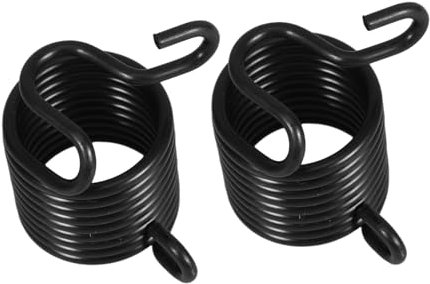 HAPINARY 2pezzi Molla Di Compressione in Acciaio Molla a Spirale Per Scalpello Ad Aria Attacchi Per Martello Ad Aria Estensione Estremità Gancio