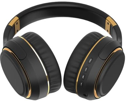 Casque Anti-Bruit | Écouteurs sans Fil Polyvalents | Casque Pliable avec Son Stéréo Et Lumières D'ambiance pour Sport Voyage Travail Et Avion