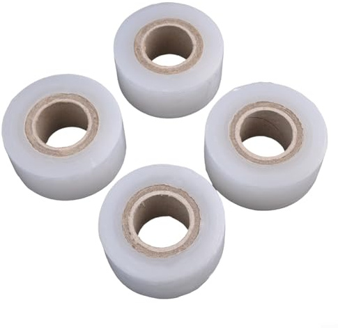 babominimer Cinta profesional de injerto de árboles y frutas, material de polietileno blanco de 3 mm, película elástica para cítricos, uvas, melones, pepinos, tomates, berenjenas,