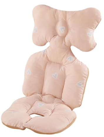 AMSLSIU Stroller Cushion Universal Size Soft and Breathable Trolley Mattress Comfortable Padding for All Stroller Types Universal Breathable Infant Soft Padding, Style F
