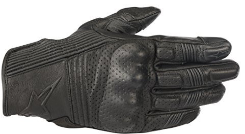 Alpinestars Motorradhandschuhe Mustang V2 Gloves Black Black, Schwarz/Schwarz, S