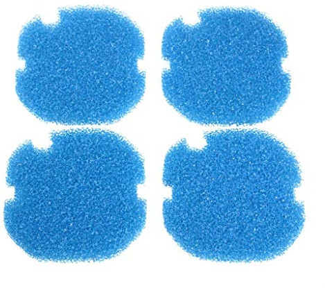 INGVIEE 4 Stück Kompatibel Blau Grob Filterschwamm für AquaManta EFX 200