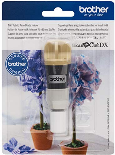 Brother ScanNCut DX Auto-Klingenhalter aus dünnem Stoff, geeignet für Projekte wie Quilt-Stücke, Schnittmuster und Applikationen