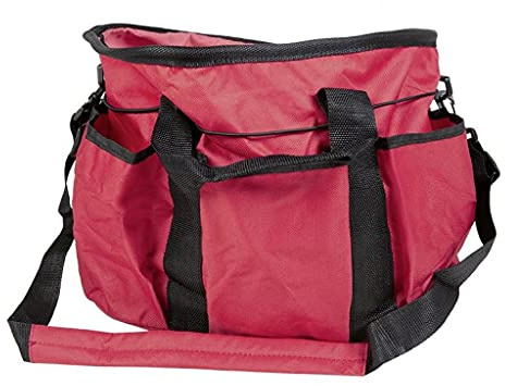 HKM Pferde-Putzzeug-6449 rot One Size, 24 x 20,8 x 12,4 cm