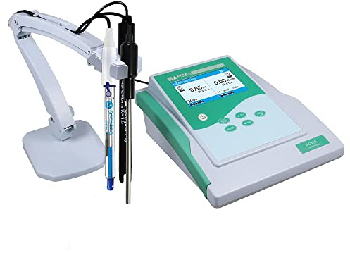Apera Instruments PC910 pH-/Leitfähigkeits-Labor-Messgerät | pH-Messbereich 0 bis 14,00; Leitfähigkeitsmessbereich gesamt: 0 bis 200 mS/cm