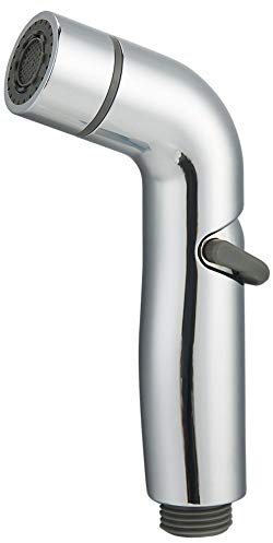 KIMISS Spruzzatore per Bidet Universale Galvanotecnica Regolabile, Doccetta per WC, Ugello per Spruzzo, Accessorio per Il Bagno