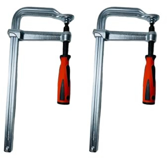 Ganzstahl-Schraubzwinge Zwingen Schraubzwingen 500 x 120 mm Tischzwinge 2 Stück