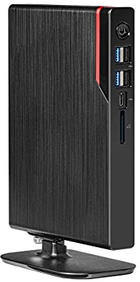 ROMAGNA COMPUTER Mini PC M4500 AMD Ryzen5 4500U - Ram 16 GB DDR4 - M2 NVME 1 TB - Scheda video integrata AMD 4K - Card Reader - Wifi e Bluetooth Integrati - Windows 10 Pro - Minipc desktop compatto
