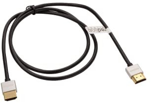 RLINE CAVO HDMI ULTRATHIN 2.0 4K, 1m - High speed con ethernet channel (Ultra HD, 4K, 3D, 2160p a 60Hz, HDR, HLG)