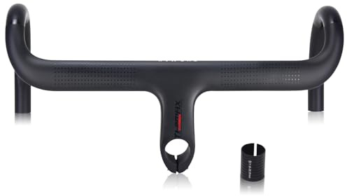 Alfa Pasca Rennrad Lenker 1-1/4 lenker rennrad carbon UD matte aero lenker rennrad 1-1/8 drop bar Integrierte 400/420/440mm