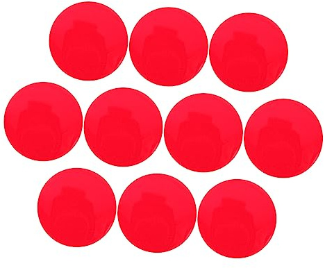 10pcs Red Pet Colour Filter Sheets for Camera Light | Light Colour Correction Sheets, Film Design, Delicate Workmanship, Easy to Carry and Store