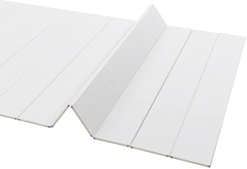 Bathtub Cover Folding Bath Tray Bath Cover PVC Bath Caddy Tray White Dust Bath Board Bathtub Insulation Lid for Home Bathroom Spa