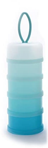 Yaoliucp Milk Powder Dispenser 4 Layers Formula Storage Container Snack Box for Travel Pink, milk powder storage pot