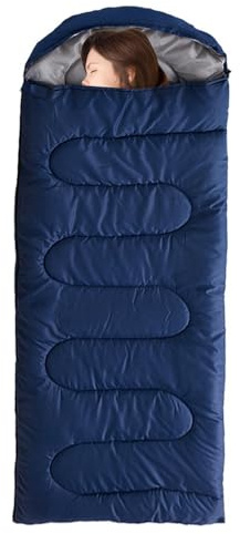 Sleeping Bag, Waterproof Sleeping Bag For Adults & Kids, Lightweight Warm Sleeping Bag, Cold Weather Backpacking Sleeping Bag, Indoor & Outdoor Sleeping Bag For Outdoor Camping, Travel, Hiking