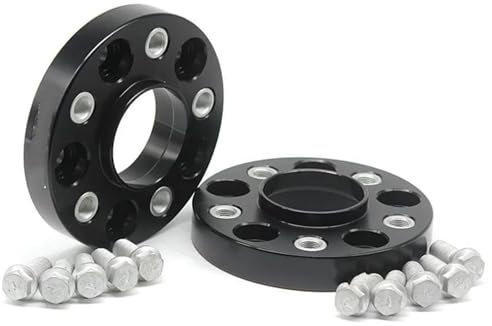 NNBINK Kompatibel Mit VW Für T5 T6, 2 Stück Spurverbreiterungen, Distanzscheiben, Plattenadapter, PCD: 5 X 120 (65 Mm) Oder (72,56 Mm) Schraube M14 X P1.5 Spurverbreiterungen(2PCS 35mm 65.1mm)