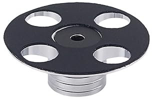 Uonlytech Record Weight Stabilizer Für -Schallplattenspieler Disk Mit Vibrationsreduzierender Funktion Zur Verbesserung Der Klangqualität Für Cd-Player Schwarz