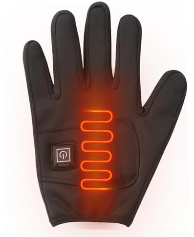 Guantes de trabajo con calefacción,Guantes calefactores para mujer - Guantes térmicos con calefacción para manos con pilas - Calentadores de manos, accesorios de invierno, guantes de calentamiento