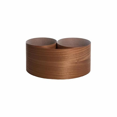 Nordlinger Pro Placage bois – 510218 – Acajou véritable – 0.50 x 2.50 m – Thermocollant facile à appliquer – FSC Mixte – Revêtement