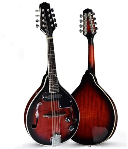 Professional Mandoline Instrument Beginner's Full Set Of All-single Electric Mandolin Eight-string Mandolin(M50)