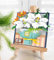 Gerbala Set di Blocchi di Costruzione di Fiori Gigli, 3D Mini Fiori e Piante Set di Costruzioni, Costruzione di Bouquet di Fiori Fai da te per Decorare Stanze, Uffici