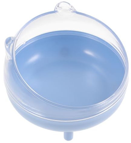 POPETPOP Hamster Sandbad Container Mit Halboffenem Transparentdeckel Für Entspannung Und Pflege Ihres Kleinen Haustiers Langlebiges Abnehmbares Design Für Einfaches Beobachten Und