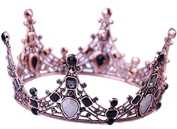 SMASOLO 1pièce Couronne Pour Gâteau Décoration Pour Anniversaire Mariage Et Ornement De Pour Desserts
