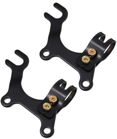 Abaodam 2 Stücke Bremshalter Adapter für Fahrradscheibenbremsen Einstellbar Langlebig Metall für Fahrradzubehör Modifikation von Bremsen