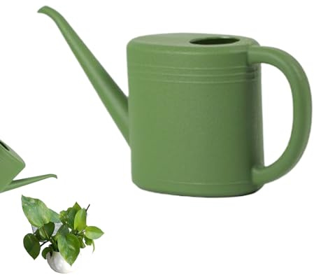 Bewässerungstopf, 1 l, leicht, Wasserkrug für Garten, Balkon, Terrasse, Gartenbau, Outdoor, Innenbereich, Garten, Zuhause, Landschaftsbau