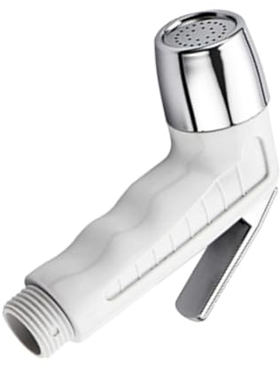 Gatuida Bidet Portatile per Wc Bianco Spruzzatore Multifunzione per Pulizia Personale Resistente e Facile da Usare Adatto Toilette Cucina Balcone e Animali Domestici