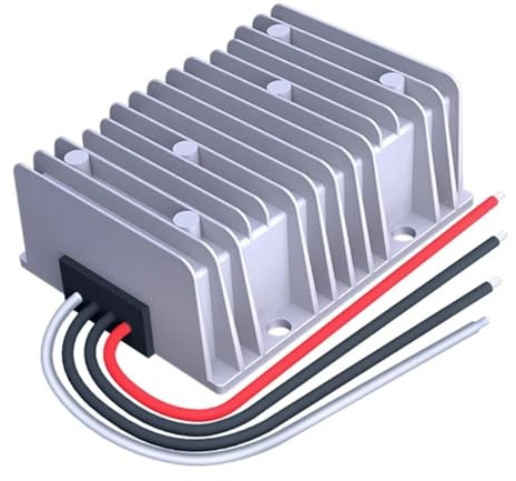 Convertitore di potenza, 60 V, 20-75 V a 12 V, 1-28 A, stabilizzatore riduttore di tensione da 60 V a 12 V, per veicoli da golf cart (da 60 V a 12 V, 15 A)