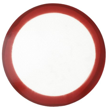 HOMOBABE Tappetino da Forno in Silicone Antiscivolo e Resistente al Calore Pad Rotondo Antiaderente per Pizza e Dolci Riutilizzabile per Uso Domestico e Pasticceria Colore Colore Casuale