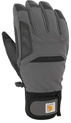 Carhartt Herren Chisel Glove Winter-Handschuhe, Dunkelgrau/Schwarz, Small