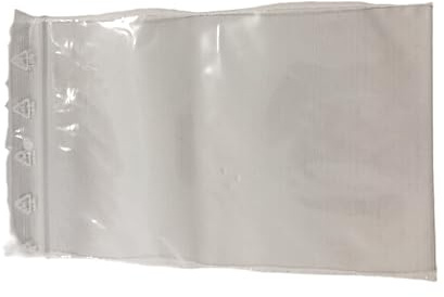 Lot 1000 sachets (10 x100 sachets) zip transparents à fermeture rapide - 50 microns d'épaisseur - Différents format et taille au choix (120 x 180 m/m)