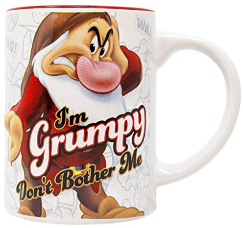 Jerry Leigh Schneewittchen Tasse 'Grumpy Don't Bother Me', Keramik, 590 ml