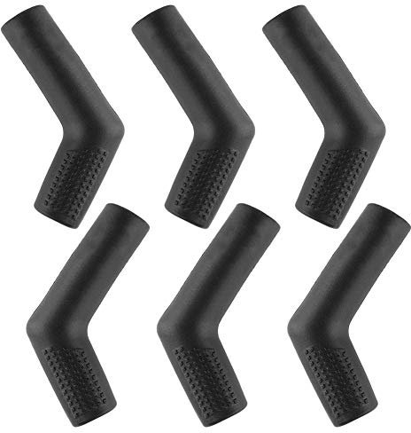 Abdeckung für Schalthebel für Motorrad, 6 Stück Gummi Schalthebel Schuh Schutz, Universal Hebel Abdeckung Gummi, Schwarz
