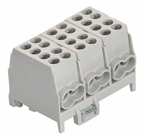 Pollmann Abzweigklemme HLAK 25-3/6 S (grau), 1 Stück