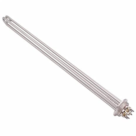 Heating Element Low Watt Density 2 Tri-clamp 208v 9000w Electric Immersion Heater Element for Brewing and Water Tank