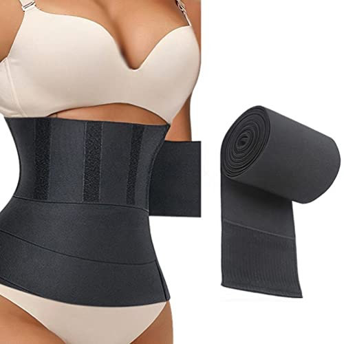 DUPLUSFUN Korsetts für Frauen Taille Trainer Wickelgürtel Weibliche Modellierung Bauchgürtel Abnehmen Mantel Frau Flacher Bauch Postpartale Gürtel Körperpackungen Bodyshaper