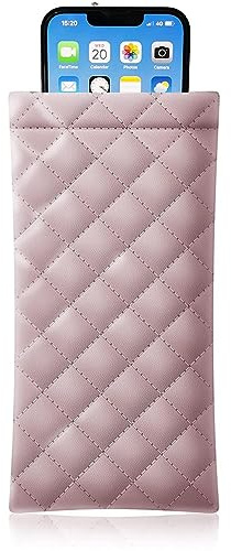 scosao Thermo Handyhülle, Warme Smartphone-Tasche verhindert das Herunterfallen des Akkus durch kaltes Wetter, Handy Tasche Schutz vor Sonnenhitze, Handytasche für universelle Mobiltelefone,Pink